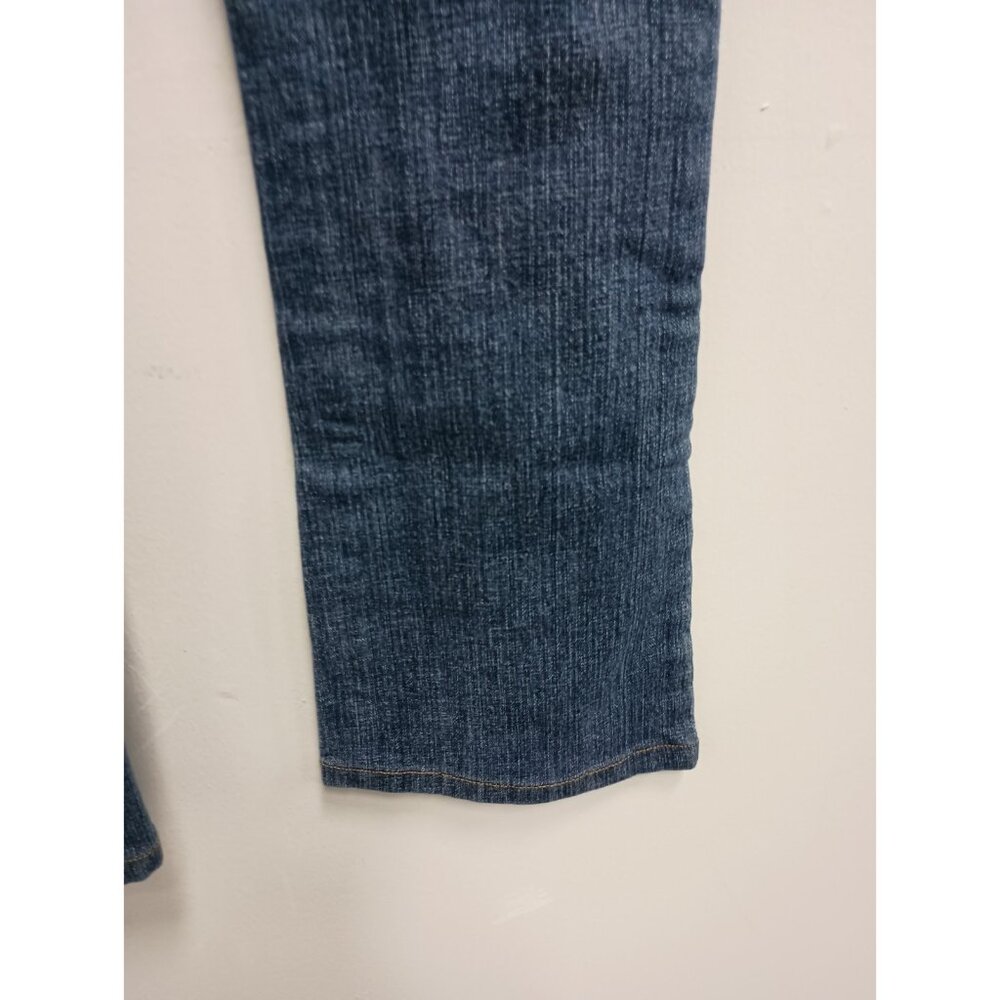 VTG Y2K Levi's Platinum Flare Jeans Womens Size 4 Medium Blue‎ Low Rise BOHO - Picture 7 of 11